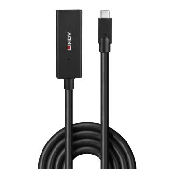 Preview: LINDY 5m USB 3.2 Gen 2 C/C Aktivverlängerung
