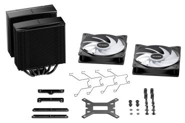 be quiet! PURE ROCK PRO 3 LX Black CPU Kühler
