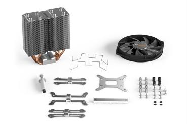 be quiet! Shadow Rock Slim 2 |1700/115X/1200/1366/2011/AM3/4/5 TDP 160W Multi CPU Kühler