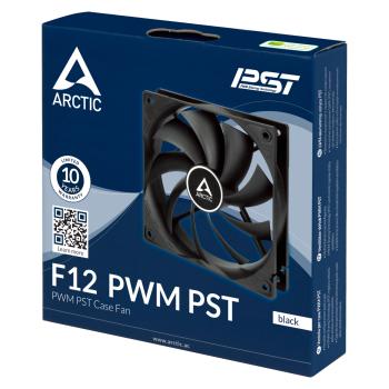 ARCTIC F12 PWM PST 120mm Lüfter schwarz Ventilator