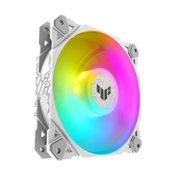 Preview: 120mm ASUS TUF Gaming TF120 ARGB - White Edition - Gehäuselüfter
