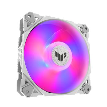 Preview: 120mm ASUS TUF Gaming TF120 ARGB - White Edition - Gehäuselüfter