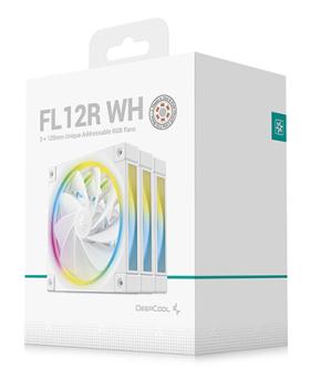 120mm DeepCool FL12R White Triple-Pack