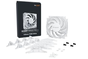 120mm be quiet! SILENT WINGS PRO 4 White PWM