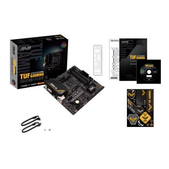 ASUS TUF GAMING A520M-PLUS II Mainboard – AMD AM4 DDR4 M.2 micro-ATX Aura Sync