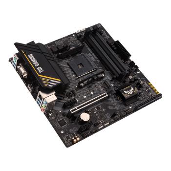 ASUS TUF GAMING A520M-PLUS II Mainboard – AMD AM4 DDR4 M.2 micro-ATX Aura Sync