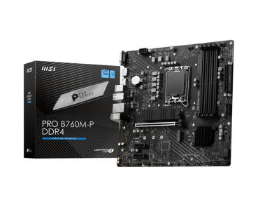 1700 MSI PRO B760M-P DDR4 Mainboard mATX