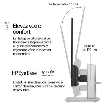 Preview: HP Monitor 5 Series 524sh 23,8 Zoll FHD (94C19E9#ABB)
