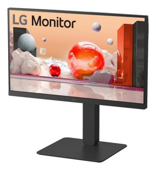 60,4cm/23,8" (1920x1080) LG 24BA650-B 16:9 FHD IPS 5ms 100Hz HDMI DP USB-C Speaker Pivot Black