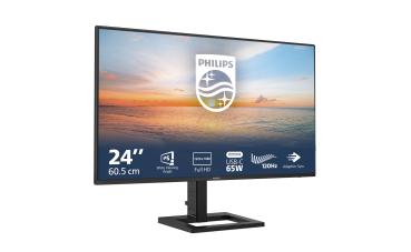 60,5cm/24" (1920x1080) Philips 24E1N1300AE 16:9 FHD IPS 1ms 100Hz HDMI USB-C Speaker Black