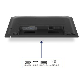 60,5cm/24" (1920x1080) Philips 24E1N1300AE 16:9 FHD IPS 1ms 100Hz HDMI USB-C Speaker Black
