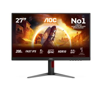 68,6cm (27") AOC G4 27G4HA 16:09 2xHDMI+DP IPS black/red