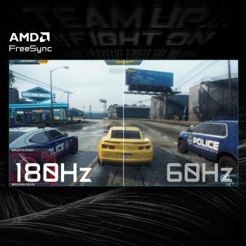 GIGABYTE GS27QCA 27 Zoll QHD Curved Gaming Monitor 180Hz 1ms FreeSync HDR HDMI DP