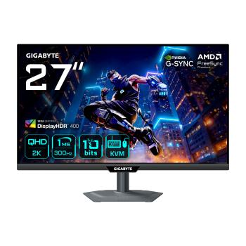 Preview: Gigabyte M27Q3 27" QHD Gaming-Monitor - 2560 x 1440 300Hz 1ms 400 cd/m² FreeSync Premium
