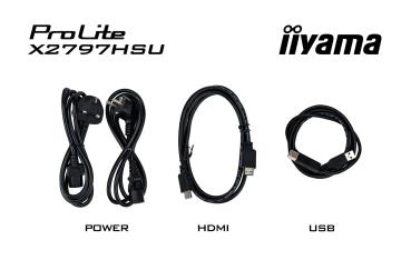 68,6cm/27" (1920x1080) iiyama ProLite X2797HSU-B1 16:9 IPS 4ms 120Hz HDMI DisplayPort USB VESA Speaker Black