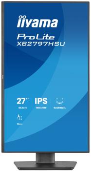 iiyama ProLite XB2797HSU-B1 68,6cm/27" (1920x1080) 16:9 IPS 4ms 120Hz HDMI DisplayPort USB VESA Speaker Black