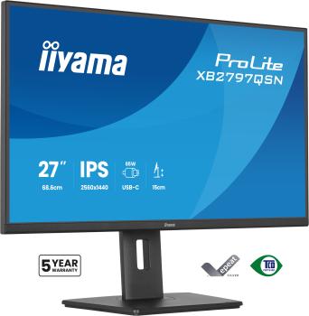 IIYAMA 68.6cm (27") XB2797QSN-B1 16:9 HDMI+DP+USB-C IPS