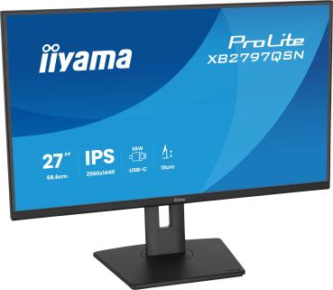 IIYAMA 68.6cm (27") XB2797QSN-B1 16:9 HDMI+DP+USB-C IPS