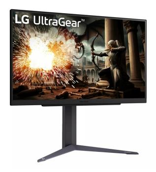 Preview: LG UltraGear 68,4cm/27" (2560x1440) 27GS75Q-B 16:9 QHD IPS 1ms 200Hz 2xHDMI DP Pivot Black