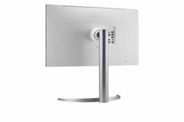 68,47cm/27" (3840x2160) LG UltraFine 27UQ850V-W 16:9 4K IPS 5ms 60Hz HDR400 HDMI DP USB-C Speaker Pivot Silver