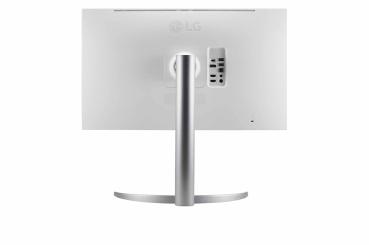 68,47cm/27" (3840x2160) LG UltraFine 27UQ850V-W 16:9 4K IPS 5ms 60Hz HDR400 HDMI DP USB-C Speaker Pivot Silver