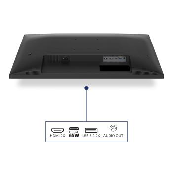 68,6cm/27" (3840x2160) Philips 27E1N1900AE 16:9 4K UHD IPS HDR10 4ms 60Hz 2xHDMI USB-C Speaker Black