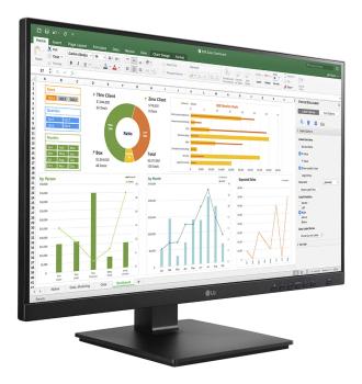 LG 27BN65Q-B Refurbished 27 Zoll QHD IPS Monitor 2560x1440 75Hz USB-Hub