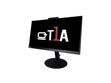 Lenovo ThinkVision T24v-10 23,8" Full HD Monitor mit IR-Kamera – Refurbished von T1A | HDMI DP VGA | IPS-Panel