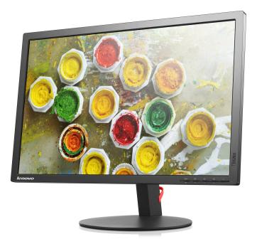 Preview: Lenovo ThinkVision T2454PA 24" WUXGA IPS Monitor 1920x1200 HDMI DP VGA USB Refurbished ohne Standfuß