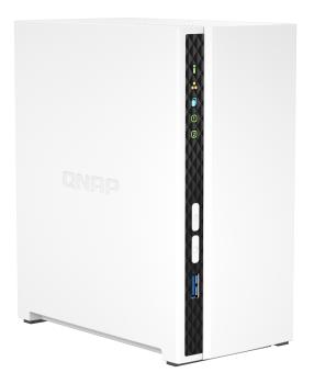 QNAP TS-233 NAS 2-Bay – Quad-Core 2.0GHz, 2GB RAM, Weiß | Private Cloud & Multimedia-Server