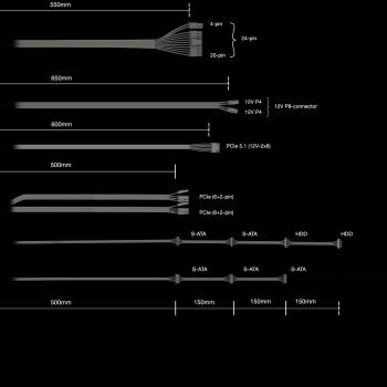 550W be quiet! PURE POWER 13 M Netzteil
