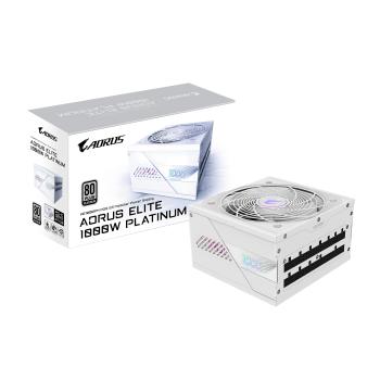 1000W GIGABYTE AORUS ELITE AE1000PM PG5 80+ Platinum White