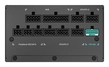 Preview: 1200W DeepCool PN1200-M Gamer Storm ATX Netzteil