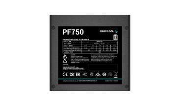 DeepCool PF750 Netzteil 750W 20+4 Pin ATX Schwarz – 80 PLUS Standard, leise & zuverlässig