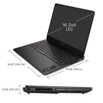 HP OMEN 16-am0168ng CU7-255H/24GB/1TBSSD/RTX5070/FreeDOS