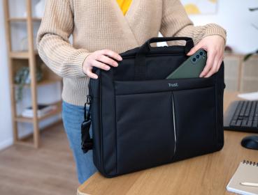 Preview: Trust Notebooktasche Primo 16", schwarz