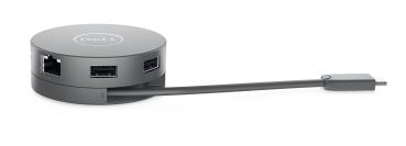 Dell DA310 Mobile Adapter Dockingstation 470-AEUP 2xUSB3.1 HDMI VGA DisplayPort USB-C Ethernet