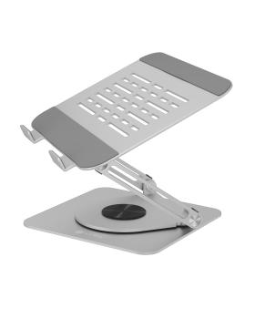 ICY BOX IB-NH300-R Höhenverstellbarer und rotierender Notebookhalter für Notebooks bis 17