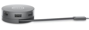 Dell DA305 Mobile Adapter Dockingstation 2xUSB3.1/HDMI/VGA/DisplayPort/USB-C/Ethernet passiv Grey