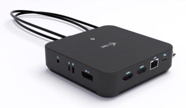Preview: i-tec USB-C DP Dual HDMI Docking Station C31TRIPLEVIDEODPPRO 100W Power Delivery