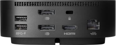 HP USB-C Dockingstation G5 schwarz | 100W Power Delivery, HDMI, DisplayPort, LAN, USB-A/C