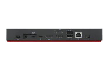 Lenovo ThinkPad Thunderbolt 4 Workstation Dock 300W – Dockingstation mit 40 Gbit/s 2x 4K/1x 8K Display-Support 300W Stromversorgung
