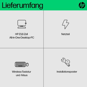 AIO HP All-in-One Touch PC 24-cr0241ng 23,8 i3 N300/8GB/512SSD/W11 Home