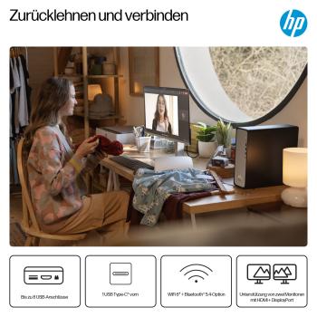 HP Omnidesk Slim Desktop S03-0153ng i5-14400 16GB 512SSD W11 Home