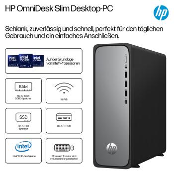 HP Omnidesk Slim Desktop S03-0152ng i5-14400/16GB/512SSD/FreeDOS