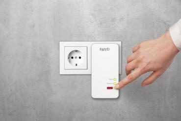 Preview: FRITZ! Powerline 1260E WLAN Set 1200Mbit/s Eingebauter Ethernet-Anschluss WLAN Weiß
