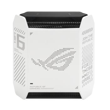 ASUS ROG Rapture GT6 WiFi 6 Mesh Router Weiß AX10000 Tri-Band, 3x Gigabit LAN