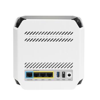 ASUS ROG Rapture GT6 WiFi 6 Mesh Router Weiß AX10000 Tri-Band, 3x Gigabit LAN