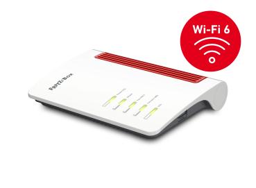 AVM FRITZ!Box 7530 AX WLAN-Router – Wi-Fi 6 Dual-Band 2,4/5 GHz Gigabit LAN Weiß