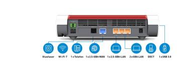 Preview: FRITZ!Box 5690 Wi-Fi 7 Router  2,5 Gigabit LAN